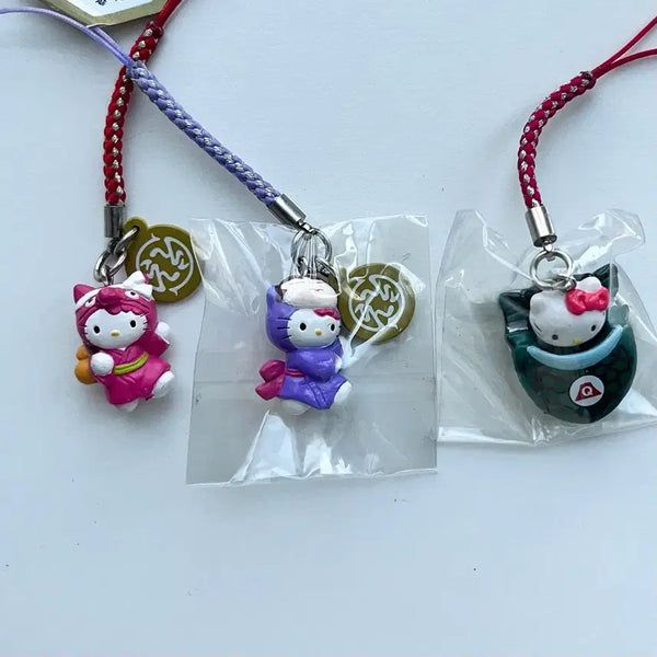 [BUNJANG] Vintage Hello Kitty Strap / [고전문구] 고전 키티 스트랩 산리오 키링