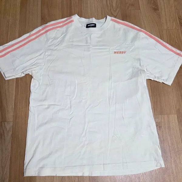 [BUNJANG] NERDY Logo Short Sleeve T-Shirt / 널디 반팔 M
