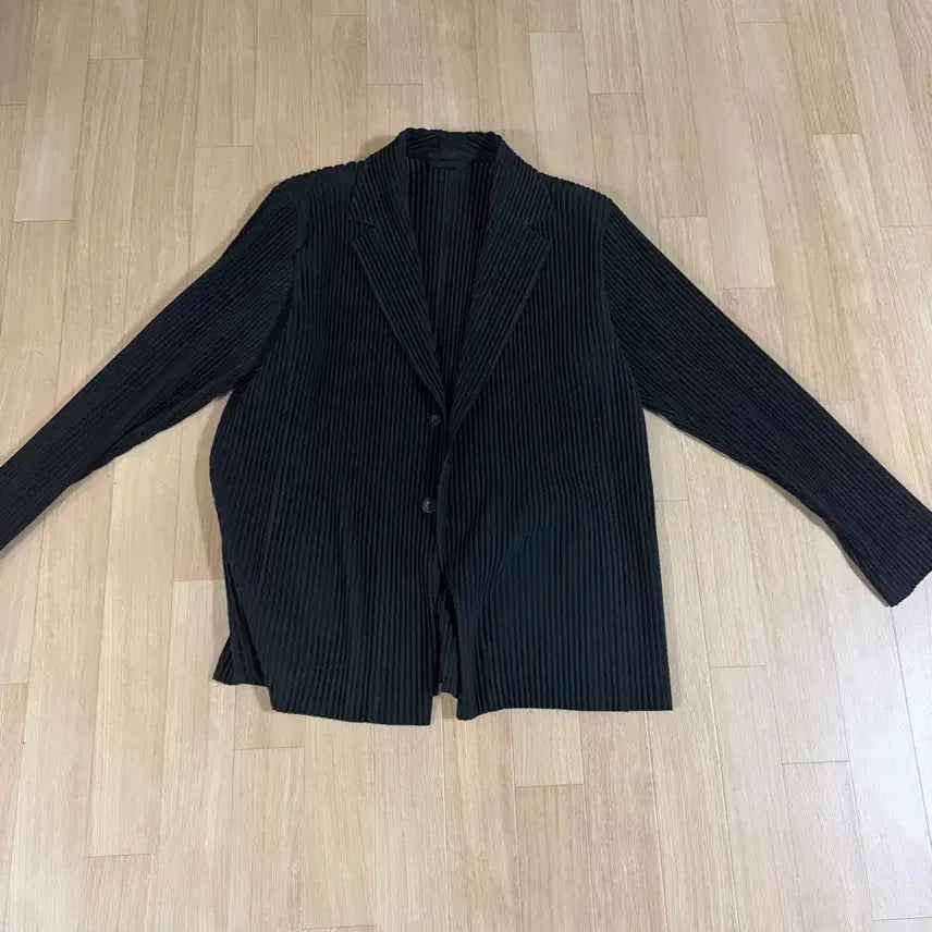 [BUNJANG] Homme Plissé Issey Miyake Black Pleated Jacket Size 3 / 옴므플리세 블랙 자켓 3사이즈 기본 팝니다.