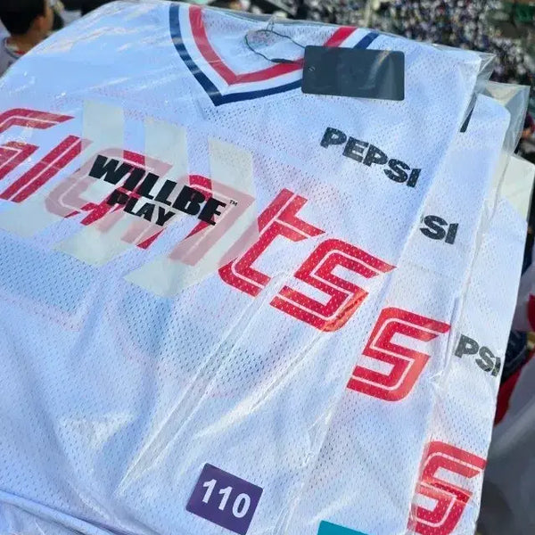 [BUNJANG] Pepsi Hockey Jersey XL / 8/2 롯데 삼성 배포물 펩시 하키티 110 XL