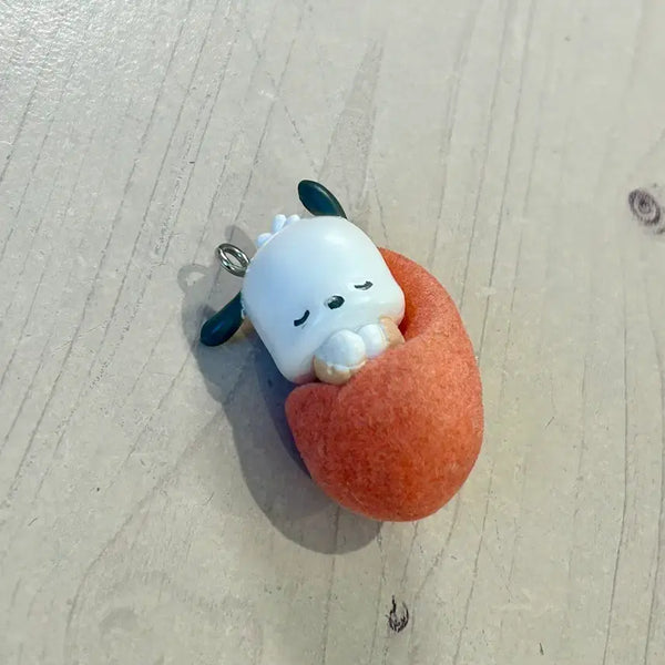 [BUNJANG] Sanrio Pochacco Baby Sling Gacha Keyring / 산리오 포차코 포대기 가챠 키링