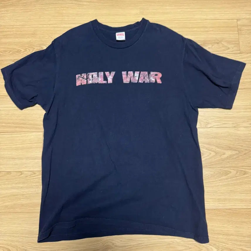 [BUNJANG] Supreme x David LaChapelle Holy War Collaboration T-Shirt / Supreme x David Lachapelle 슈프림 티셔츠