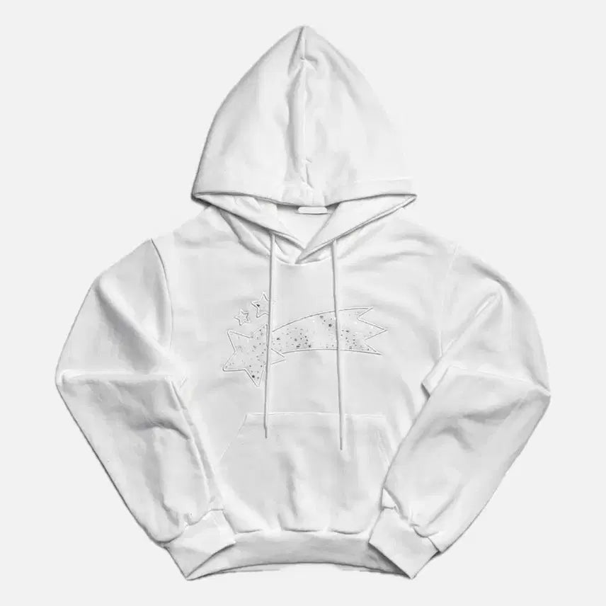 [BUNJANG] Ahn Chae Shooting Star Patch Hoodie / 앤챈 슈팅스타 패치 후드 티