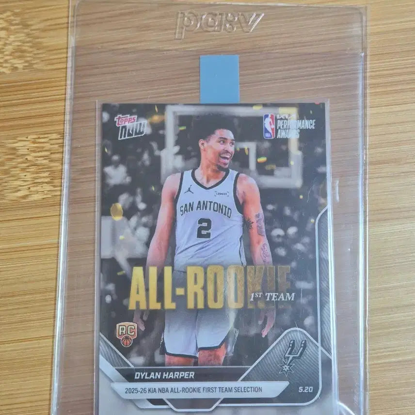[BUNJANG] Topps Now Dylan Harper Olukey First Team Card / topps now 딜런 하퍼 올루키 퍼스트팀