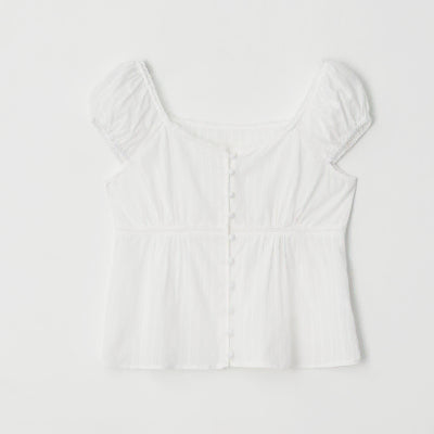 [BUNJANG] Shopleeds Judy Puff Blouse Ivory / [새상품/택0]샵리즈 leeds 주디 퍼프 블라우스 아이보리