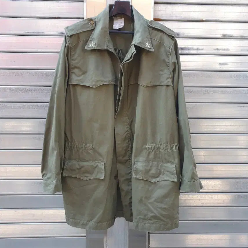 [BUNJANG] Original Italian Army Field Parka Jacket (105-110 Size) / [실측 105~110] 오리지널 이탈리아 육군 필드 자켓 야상