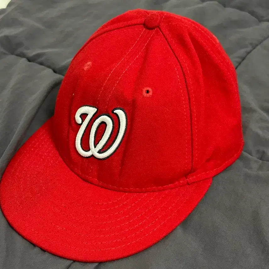 [BUNJANG] New Era 59FIFTY Washington Nationals MLB Cap Red / 뉴에라 59fifty 워싱턴 내셔널스 메이져리그 캡 레드