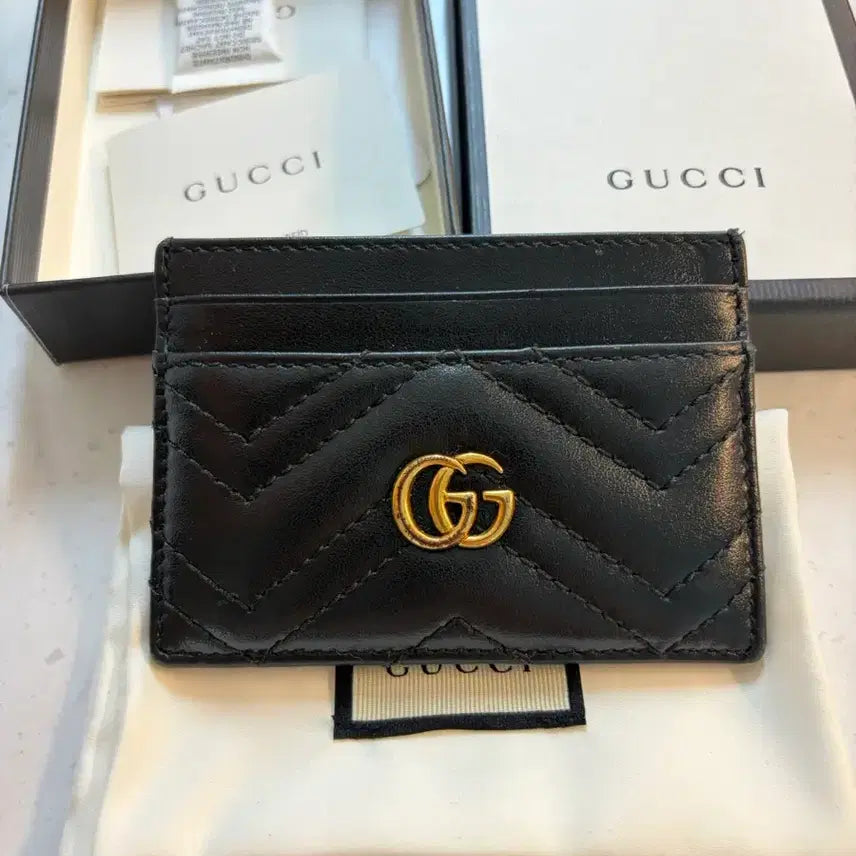 [BUNJANG] Gucci Marmont Card Holder / 구찌 마몽 카드지갑