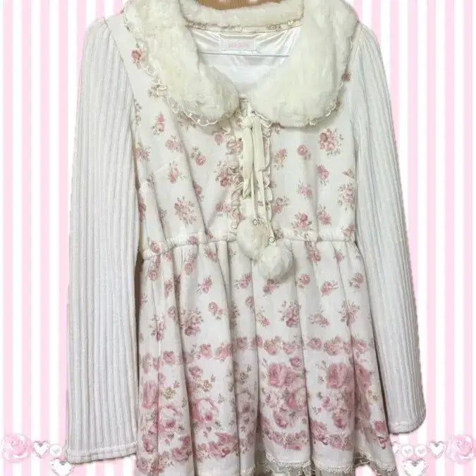 [BUNJANG] Liz Lisa Himegyaru Fur Dress / 리즈리사 히메갸루 퍼원피스 짜잔씨오네갸루베메클