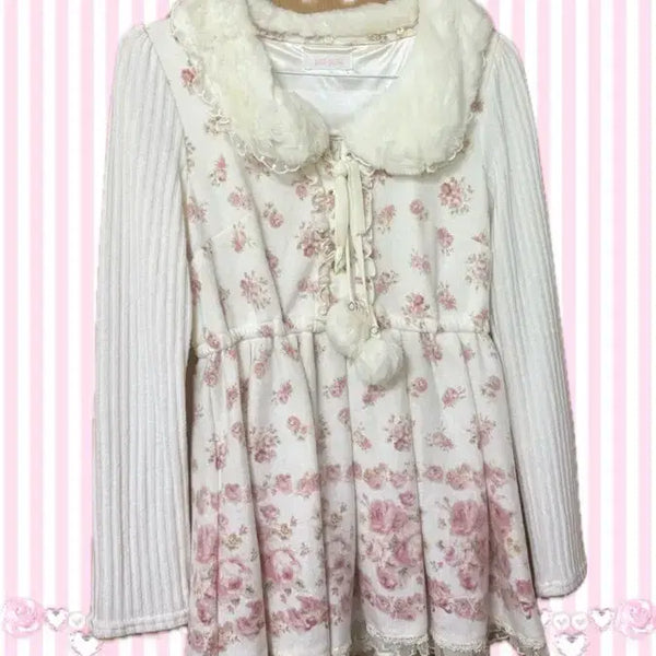 [BUNJANG] Liz Lisa Himegyaru Fur Dress / 리즈리사 히메갸루 퍼원피스 짜잔씨오네갸루베메클