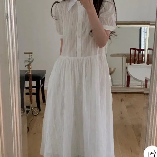 [BUNJANG] Object Flora Long Dress Black / Object 플로라 롱 원피스 블랙 (하객룩)