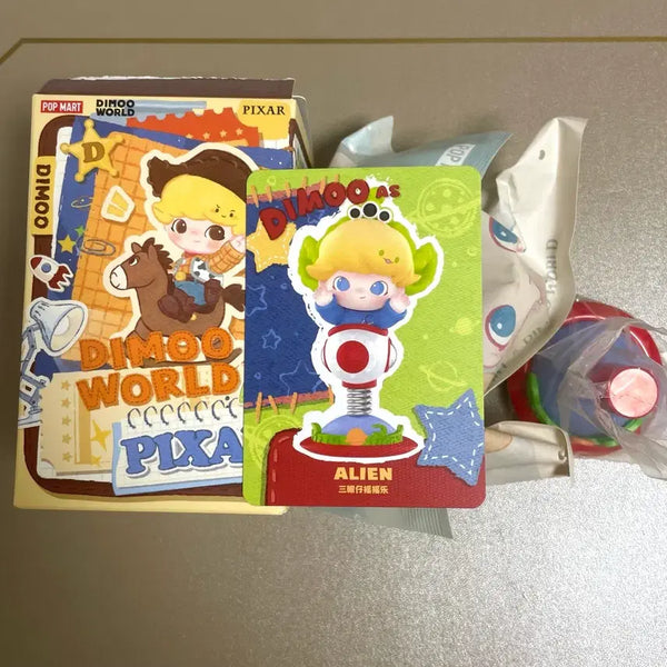 [BUNJANG] Pop Mart DIMOO World x Pixar Alien Figure / 팝마트 디무 월드 x 픽사 피규어 알린