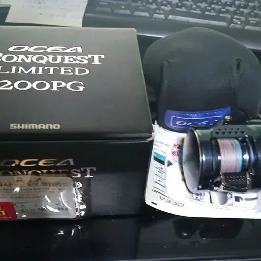 [BUNJANG] Ossia Conquest Ltd (Black Bean) 200pg Fishing Reel / 오시아 콘퀘스트 ltd (흑콩) 200pg 팝니다