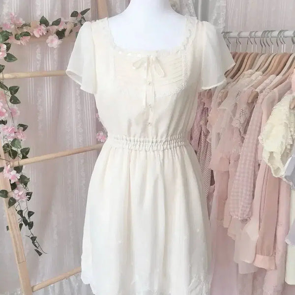 [BUNJANG] Lodispotto Vintage Ivory Dress / 로디스포토 빈티지 아이보리 원피스 lodispotto 일본 빈티지