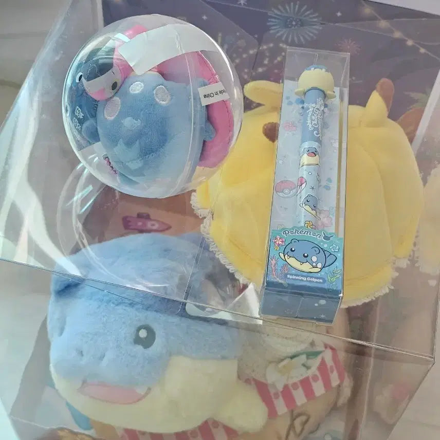 [BUNJANG] Nugu Nugu Vacance Deguleo Doll + Rotating Ballpoint Pen + Tube Mascot Keyring Set / 부산 느긋느긋바캉스 데굴레오 인형+ 회전볼펜+튜브마스코트 키링