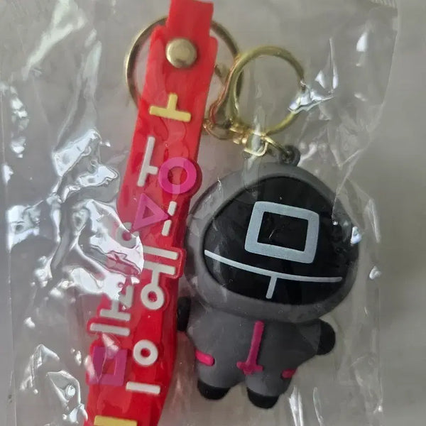 [BUNJANG] Squid Game Character Keychain / 오징어게임 키링