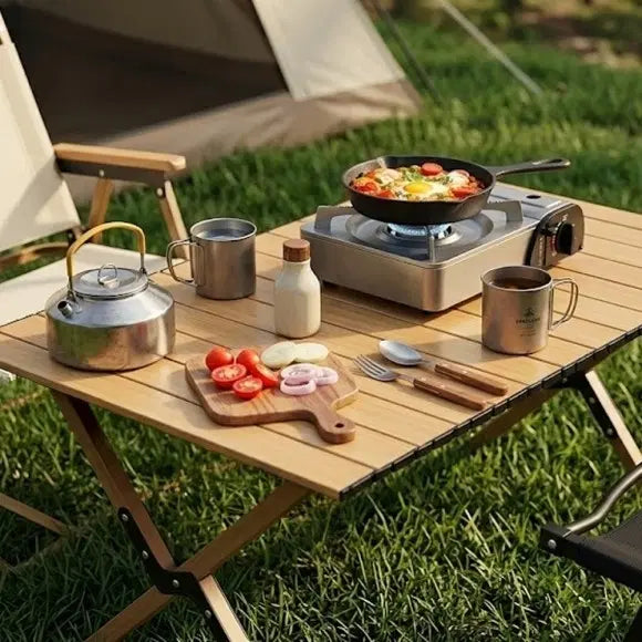 [BUNJANG] Folding Camping Table (60x55cm) / 접이식 캠핑 테이블(60x55cm)