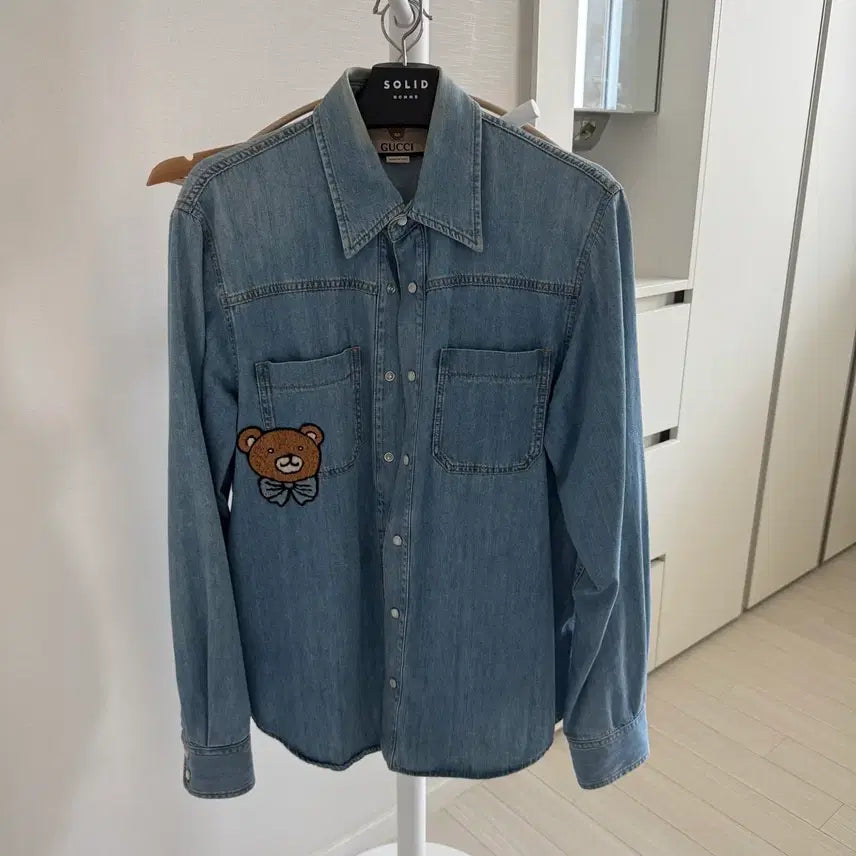 [BUNJANG] Gucci Kai Collaboration Denim Jacket / 구찌 카이 청자켓,셔츠