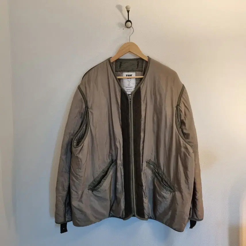 [BUNJANG] Vlindfiles Liner Jacket Sage Gray Size 2 / vlindfiles | 블라인드파일즈 라이너 자켓 2