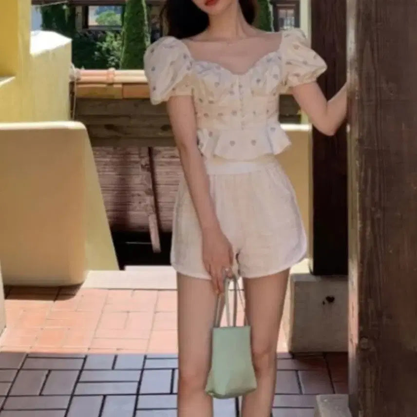 [BUNJANG] Seoulskey Marine Blouse / 서쿠키 마리네 블라우스
