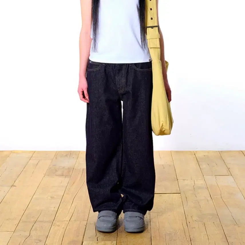 [BUNJANG] KOSEIO 038 Basic Denim Pants Dark Indigo (Size S) / [중고/s] 코이세이오 038 베이직 데님 팬츠 다크 인디고