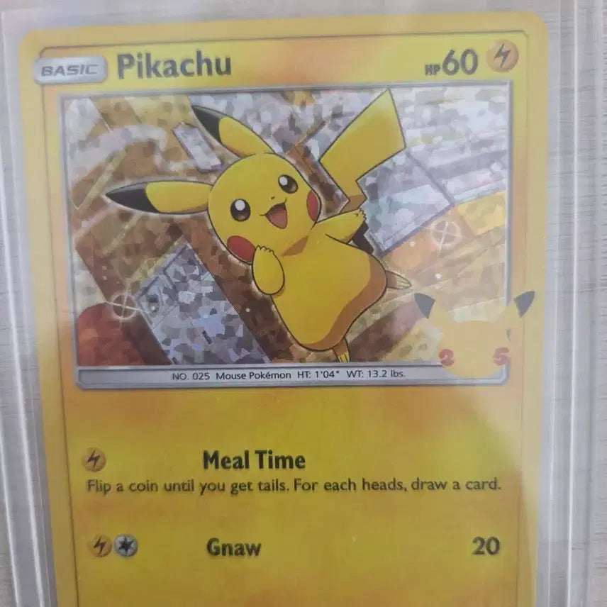 [BUNJANG] McDonald's Pikachu Holo Pokemon Card / 피카츄 홀로 맥도날