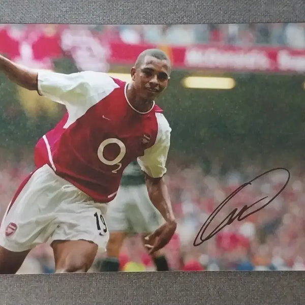 [BUNJANG] Gilberto Silva Signed A4 Photo / 질베르투 실바 A4 싸인