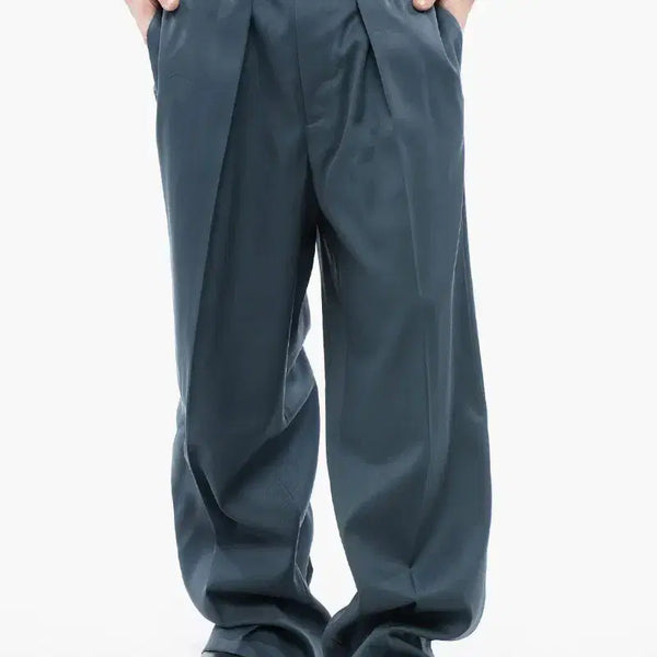 [BUNJANG] Jil Sander Virgin Wool Straight Pleated Pants / 질샌더 버진울 스트레이트 플리츠 팬츠 46