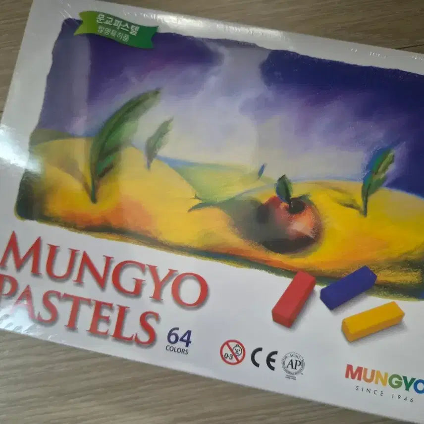 [BUNJANG] Mongeau Pastel 64 Colors / 문교 파스텔 64색