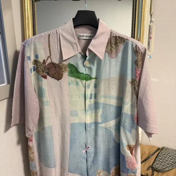 [BUNJANG] Our Legacy Beyond Short Sleeve Shirt / 아워레가시 비욘드 쇼트슬리브 셔츠