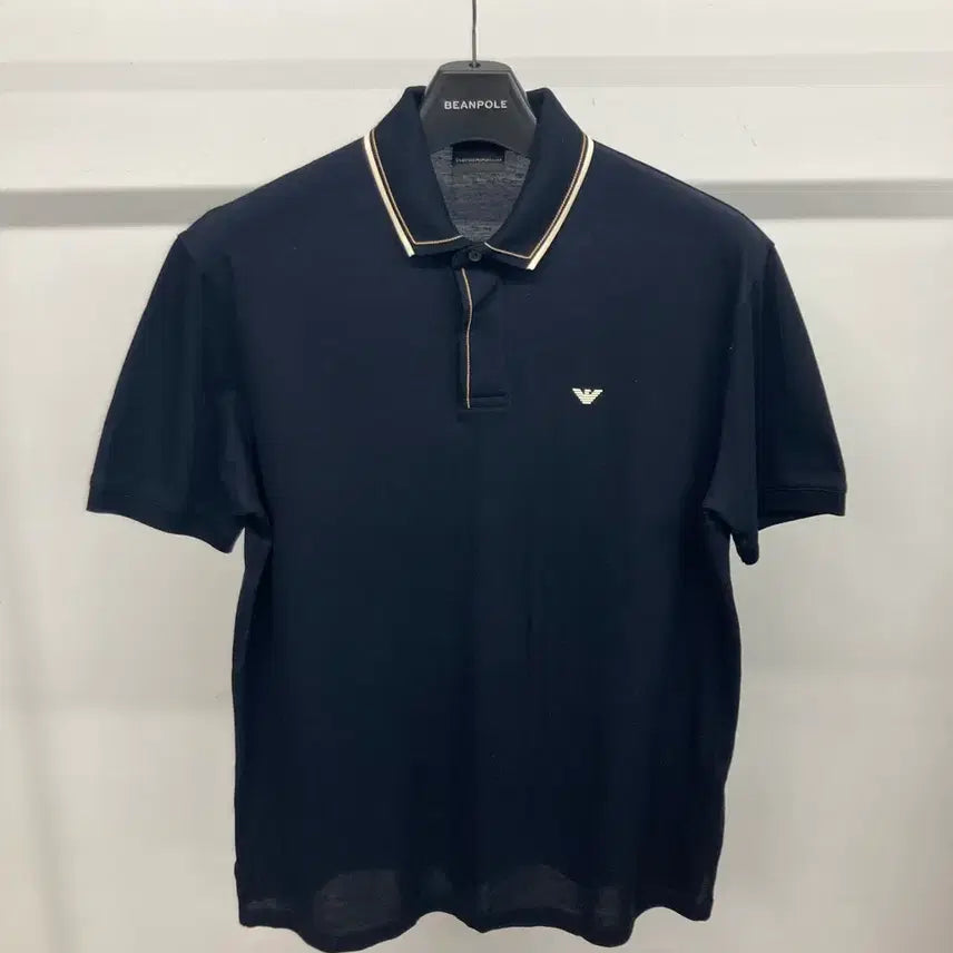 [BUNJANG] Emporio Armani New Short Sleeve Polo T-Shirt / 엠포리오 알마니 신형 반팔 폴로 티셔츠 카라티 110