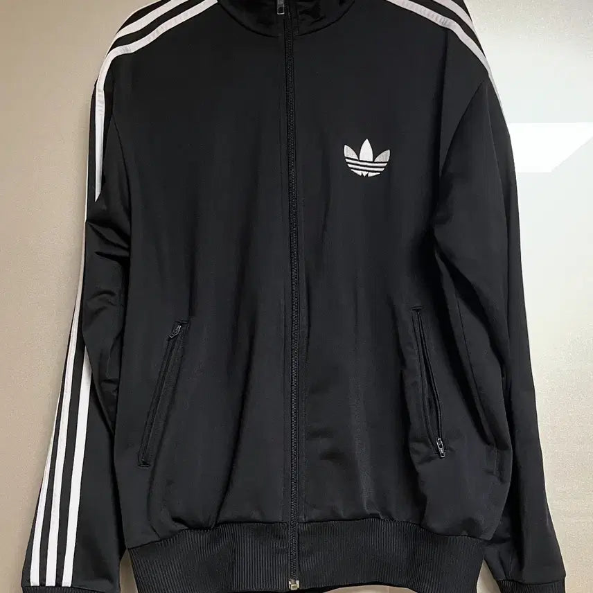 [BUNJANG] Adidas Firebird Old Woven Track Top Black L / 아디다스 파이어버드 구형 우븐 트랙탑 블랙 100사이즈 L
