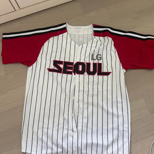 [BUNJANG] LG Twins Seoul Uniform Hong Chang-ki 100 / 엘지트윈스 서울유니폼 홍창기 100