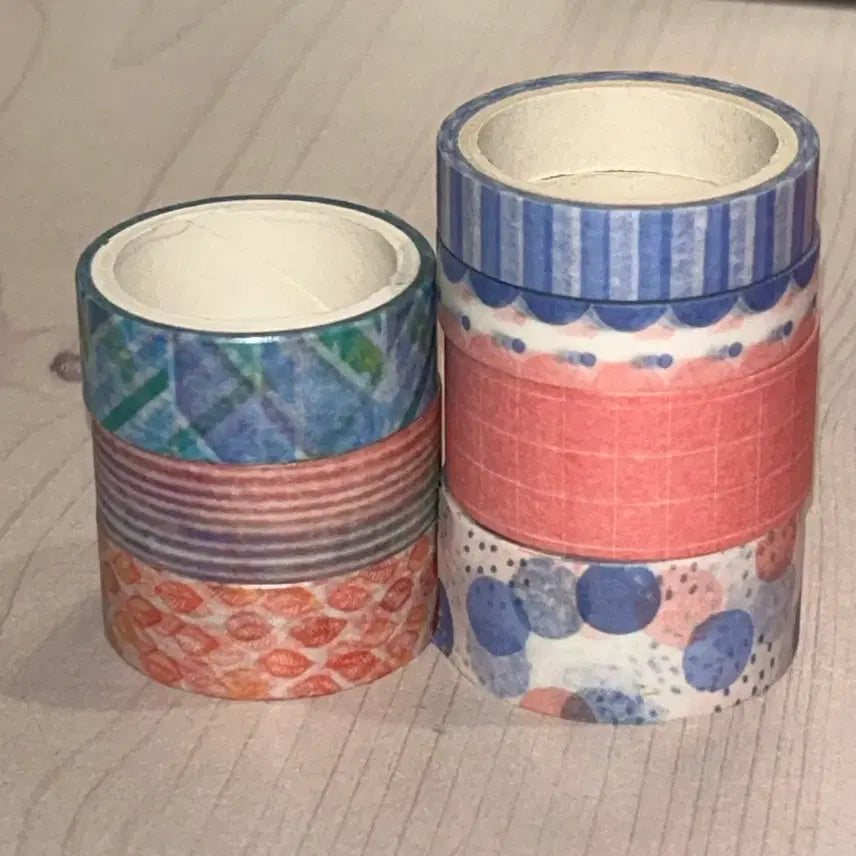 [BUNJANG] Masking Tape Set (7 Types) / 마스킹테이프 7종 일괄