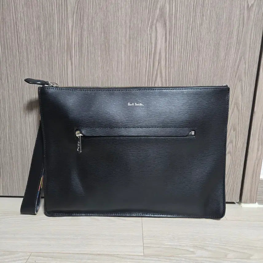 [BUNJANG] Paul Smith Leather Clutch Bag Men's Bag Black / 폴스미스 가죽 클러치백 맨스백  블랙