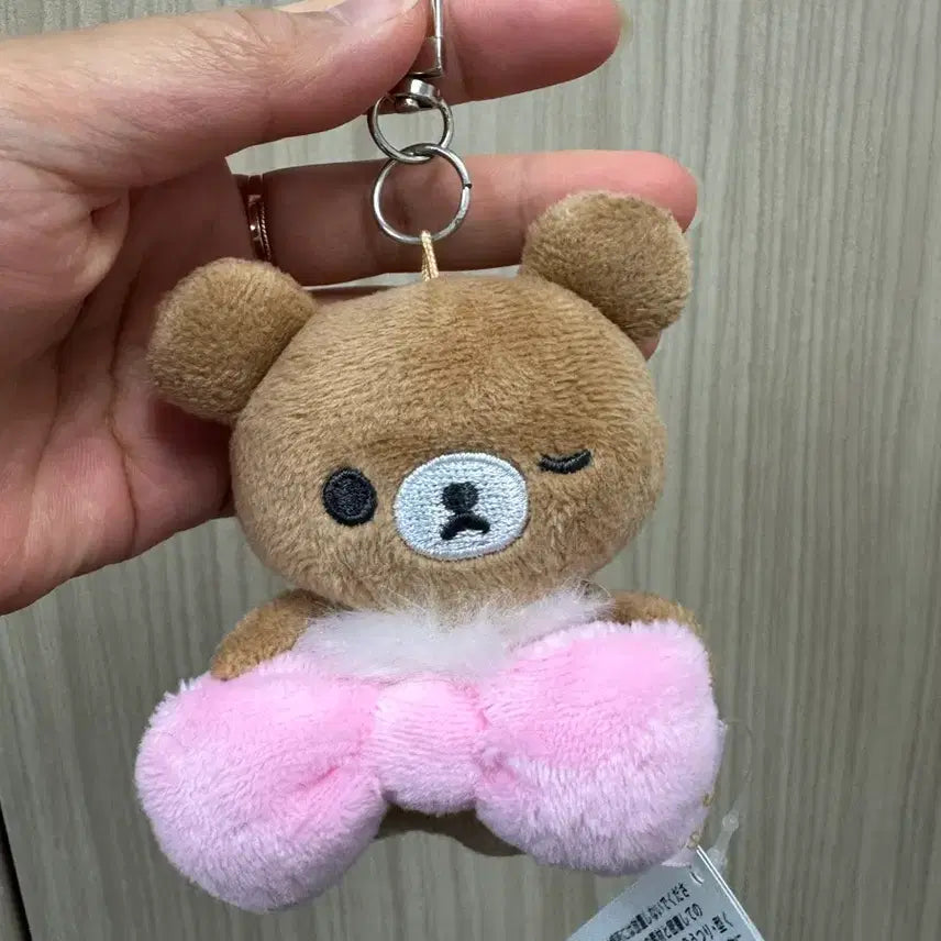 [BUNJANG] San-X Rilakkuma Beauty Series Tenori Doll Keychain / 산엑스 리락쿠마 뷰티시리즈 메이크업  테노리 윙크  키링 새상품