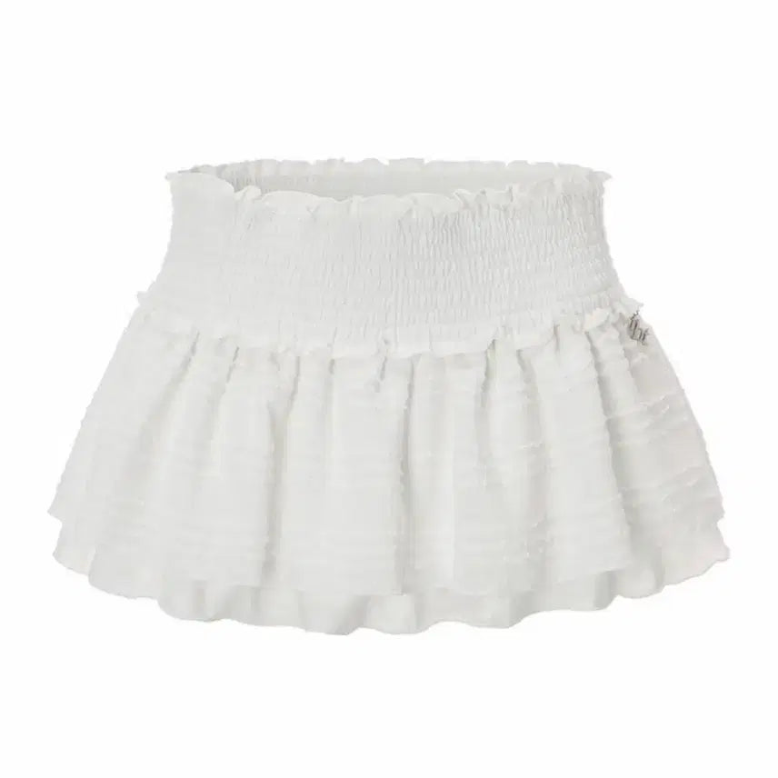 [BUNJANG] Three Times Smocking Dream Mini Skirt / [M]쓰리타임즈 스모킹 드림 미니 스커트 smocking dream