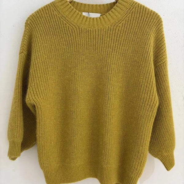 [BUNJANG] 3.1 Phillip Lim Mustard Mohair Blend Knit Sweater / 3.1필립림 니트