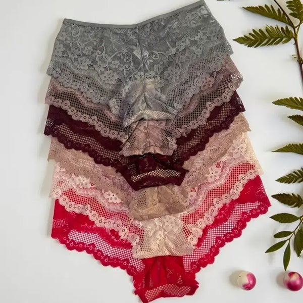 [BUNJANG] Lace Lingerie Set Mixed Colors Size 77 / 레이스 속옷 세트 혼합색상 사이즈 77사이즈.6종
