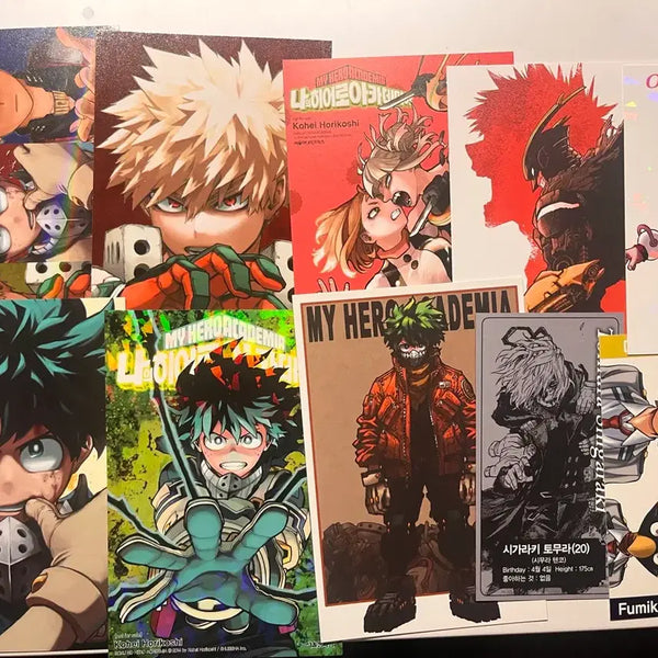 [BUNJANG] My Hero Academia Special Offers Bundle Set Acrylic Figure Manga / 나의 히어로 아카데미아 특전 일괄/ 피규어 만화책 아크릴