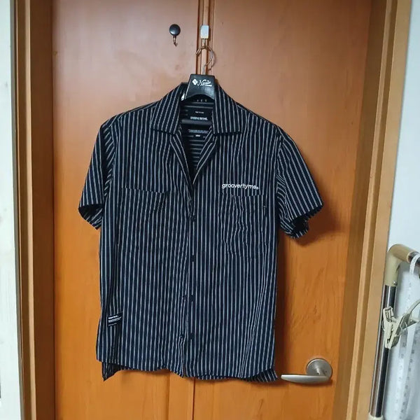 [BUNJANG] Groove Rhyme Stripe Shirt / 그루브라임 스트라이프 셔츠