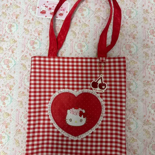 [BUNJANG] Sanrio Show by Strawberry Whip Cherry Series Kitty Bag / 산리오 쇼비도 휘핑체리 시리즈 키티백