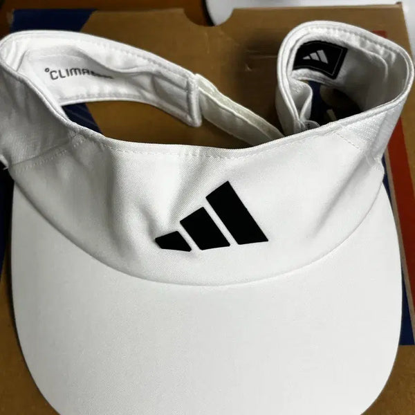 [BUNJANG] Adidas Climawarm White Cap / 아디다스 클라이마라이트 모자 화이트