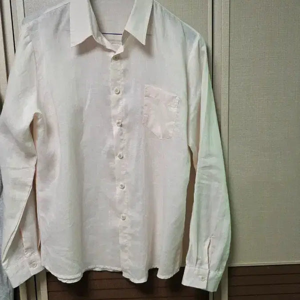 [BUNJANG] Linen Cotton Shirt Size 100 / 린넨 아사 셔츠  100