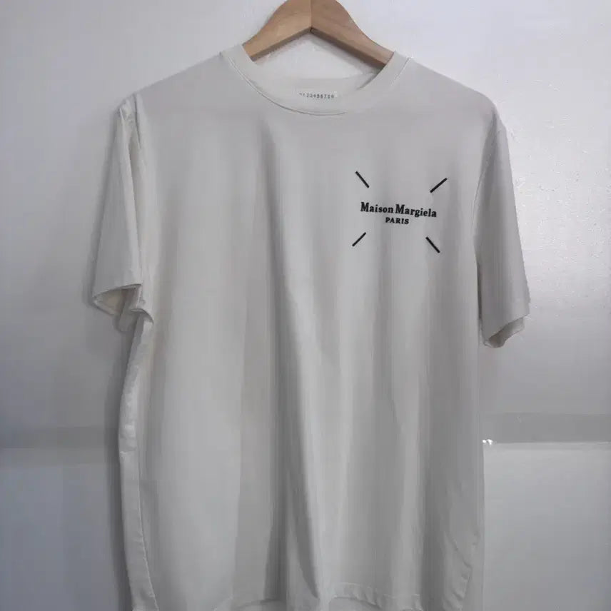 [BUNJANG] Maison Margiela Short Sleeve T-Shirt White / 메종 마르지엘라 반팔 티셔츠 화이트