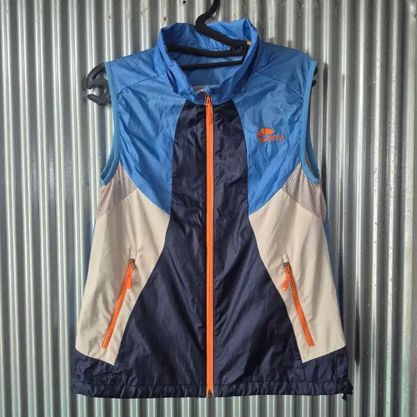 [BUNJANG] Nepa Windbreaker Vest Blue / M 네파 바람막이 조끼 블루