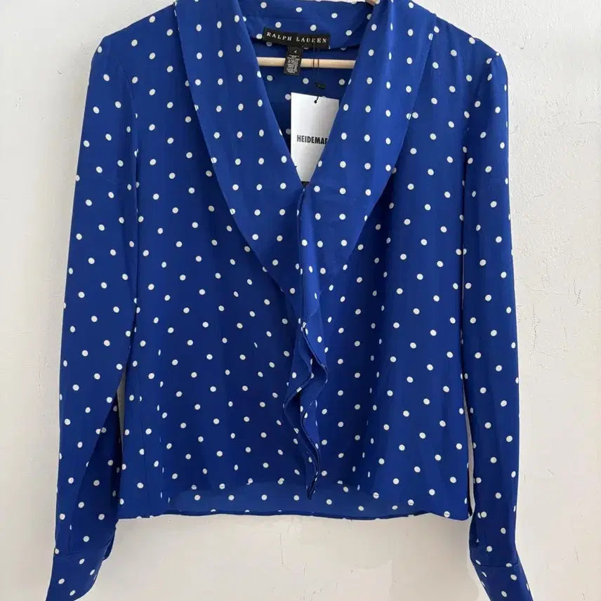 [BUNJANG] Ralph Lauren Silk Blouse / 랄프로렌 실크 블라우스