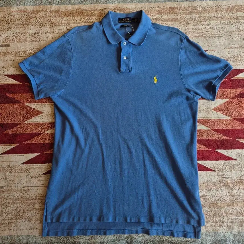 [BUNJANG] Polo Ralph Lauren Small Pony Custom Fit Short Sleeve Polo Shirt L (100) / 폴로 랄프로렌 스몰포니 커스텀핏 PK 반팔 카라티 L(100)