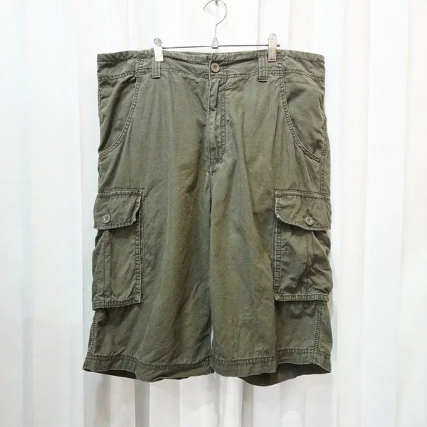 [BUNJANG] Calvin Klein Jeans Khaki Cargo Shorts 36" / 36인치 캘빈 클라인 진 카키 카고 반바지 C651