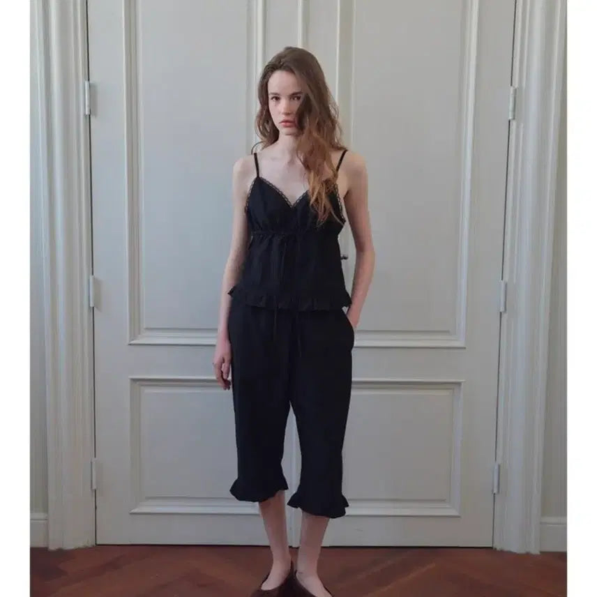 [BUNJANG] SITA Lace Frill Pants / 씨타 레이스 프릴팬츠 새상품